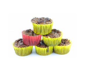 Home made chocolate cup cakes