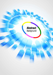 背景デザイン/青