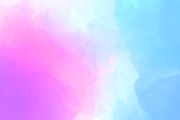 Delicate pastel watercolor background of purple-blue-blue color, Smooth transitions of colors. For the design of invitations, cards, banners.