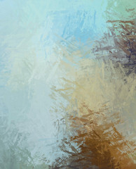 Brushed Painted Abstract Background. Brush stroked painting. Artistic vibrant and colorful wallpaper..