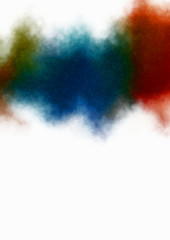 Watercolor painted background. Abstract Illustration wallpaper. Brush stroked painting. 2D Illustration.