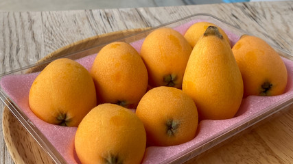 完熟の美味しい枇杷