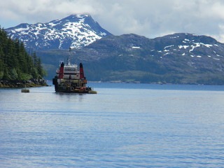 Obraz premium Alaskan Fishing Boat