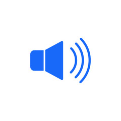 Loudspeaker icon template