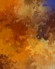 Brushed Painted Abstract Background. Brush stroked painting. Strokes of paint. 2D Illustration.