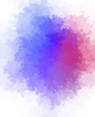 Brushed Painted Abstract Background. Brush stroked painting. Strokes of paint. 2D Illustration.
