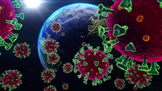 Virus Attack World is motion footage for scientific films and cinematic in medical. Also good background for scene and titles, logos.