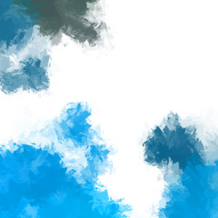 Brushed Painted Abstract Background. Brush stroked painting. Strokes of paint. 2D Illustration.