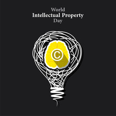 Obraz na płótnie Canvas World Intellectual Property Day