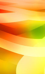 Abstract background with colorful gradient. Vibrant graphic wallpaper with stripes design. Fluid 2D illustration of modern movement.