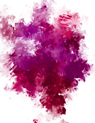 Brushed Painted Abstract Background. Brush stroked painting. Strokes of paint. 2D Illustration.