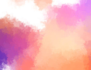Obraz premium Brushed Painted Abstract Background. Brush stroked painting. Artistic vibrant and colorful wallpaper.