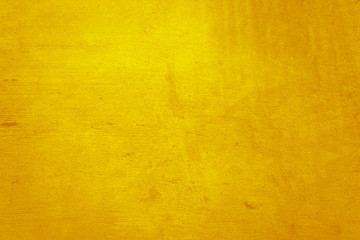 yellow concrete or cement material in abstract wall background texture.