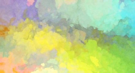 Fototapeta premium Watercolor painted background. Abstract Illustration wallpaper. Brush stroked painting. 2D Illustration.