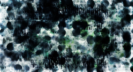 Modern art. Colorful contemporary artwork. Color strokes of paint. Brushstrokes on abstract background. Brush painting.