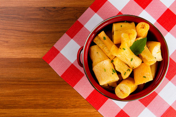 Fried brazilian cassava.
