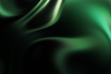 Fluid abstract background with colorful gradient. 2D illustration of modern movement.