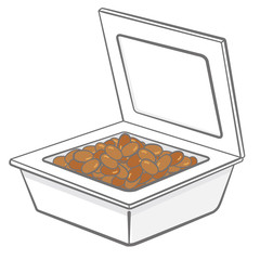 パック入りの納豆