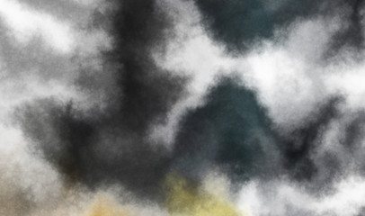 Watercolor painted background. Abstract Illustration wallpaper. Brush stroked painting. 2D Illustration.