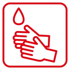 手洗い　アイコン