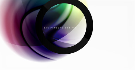 Abstract background, fluid mixing gradient liquid style colors composition. Vector Illustration For Wallpaper, Banner, Background, Card, Book Illustration, landing page