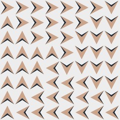 seamless geometric pattern in arrow