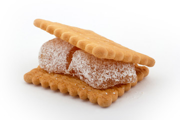 fresh biscuits and Turkish delight