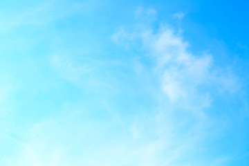 blue sky with beautiful natural white clouds