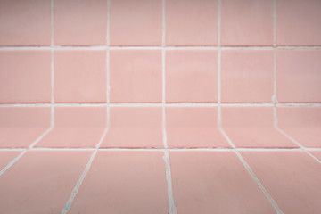 Pink tiled background