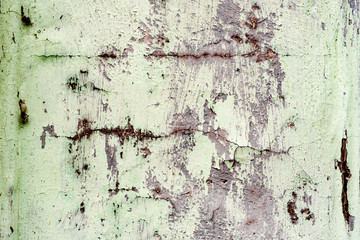 Texture of a concrete wall with cracks and scratches which can be used as a background