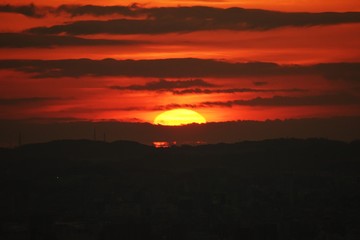 Breathtaking beauty at sunrise moments.