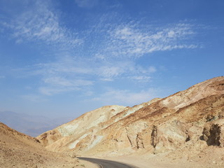 Fototapeta na wymiar White mountains Surrounding Death Valley in California
