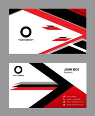 Abstract business card 
