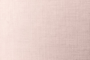 Fototapeta na wymiar Weaved pink linen fabric