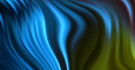 Abstract background with curved lines. Colorful illustration in abstract style with gradient. Vibrant wave pattern with striped texture.