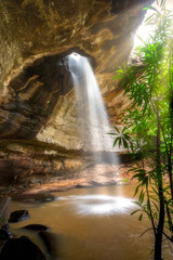 Fototapeta na wymiar Sang Chan Waterfall (or called 