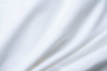 Fototapeta premium White texture, Close up background of white fabric use for web design and white background