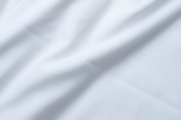 Fototapeta premium White texture, Close up background of white fabric use for web design and white background