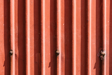 Old container metal background