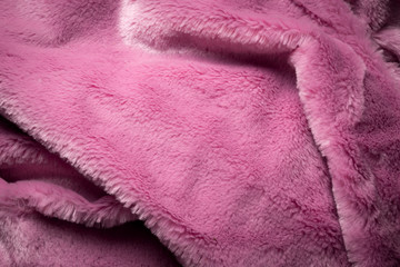 Soft blanket textile texture background for design