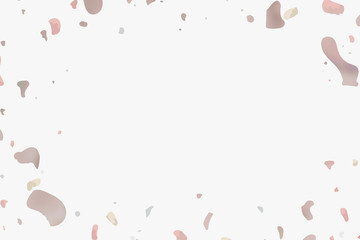 Terrazzo textured floor