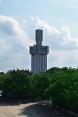Havana city, a brutally beautiful building standing tall
