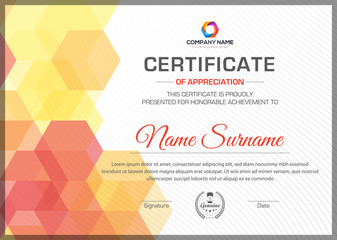 Multipurpose creative professional certificate template design for all types company