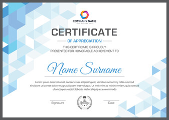 Certificate template for all types company