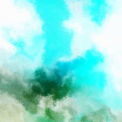Watercolor painted background. Abstract Illustration wallpaper. Brush stroked painting. 2D Illustration.