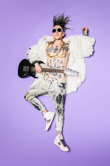 goodlooking punk man