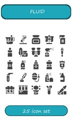 fluid icon set