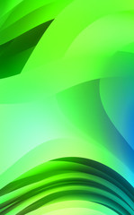 Abstract background with colorful gradient. Vibrant graphic wallpaper with stripes design. Fluid 2D illustration of modern movement.