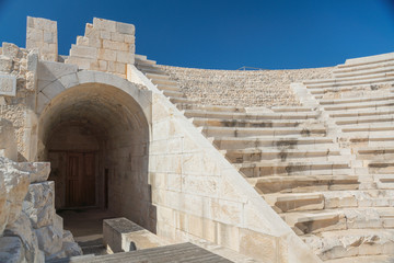 Ruins of Patara Ancient city in Turkey