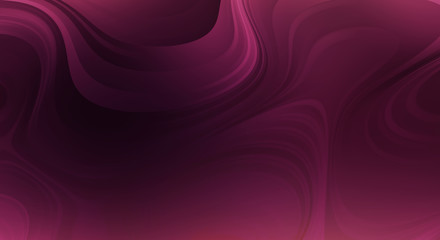 Fluid abstract background with colorful gradient. 2D illustration of modern movement.